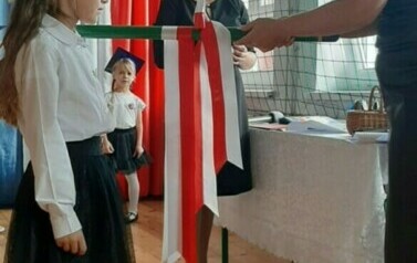 Uroczyste pasowanie na ucznia