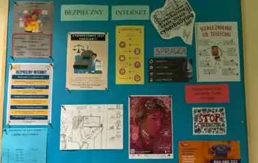Gazetka psychoedukacyjna na temat Bezpiecznego Internetu