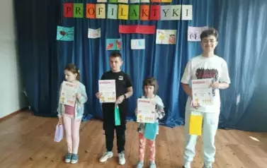 Wyr&oacute;żnieni w konkursie podczas Tygodnia Profilaktyki