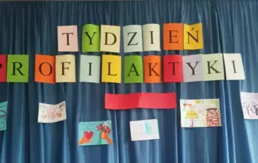 Prace przygotowane przez uczni&oacute;w podczas Tygodnia Profilaktyki