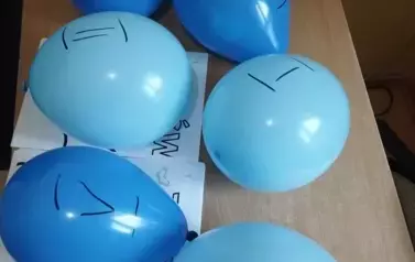 Szyfry ukryte w balonikach