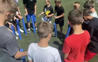 Zabawa z makaronowymi piankami