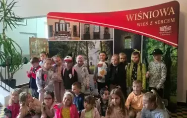 Wizyta Motykl&oacute;w w Pałacu w Wiśniowej.