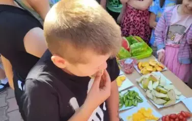 Wiktor na konkursie smaku