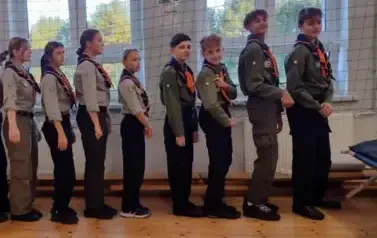 Drużyna zdobyła sprawność ratownika.