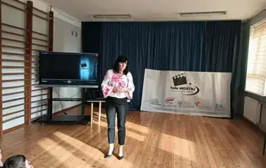 Pani Dyrektor opowiada o projekcie Akademia Małego Reportera