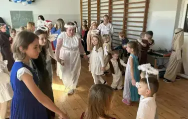 Każdy może być świętym - wsp&oacute;lna zabawa