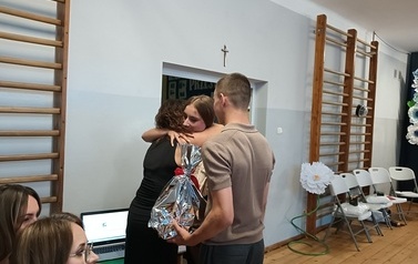 Podziękowanie wychowawczyni