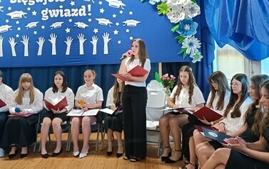 Anna dziękuje pani wychowawczyni 