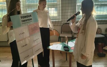 Gabriela bierze udział w wyzwaniu - łamańce językowe
