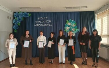Nauczyciele z Nagrodami Dyrektora Szkoły