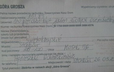 XIV edycja "G&oacute;ry Grosza' 1