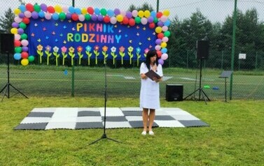 Powitanie zebranych przez Panią Dyrektor
