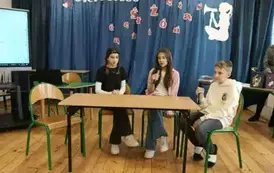 Prezentacja rozmowy z dawnych lat.
