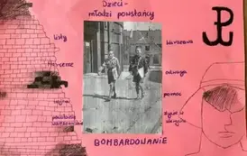 Uczniowie tworzyli notatki graficzne.