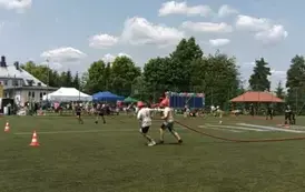 Konkurencje przygotowane przez OSP Wiśniowa na Pikniku