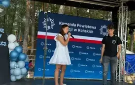 Marika i Jaromir podczas występu