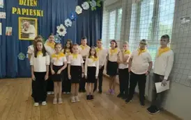Piosenka w wykonaniu dziewczynek z klasy IV
