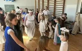 Każdy może być świętym - wsp&oacute;lna zabawa