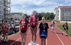 Daria na podium
