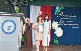 Podziękowanie dla Dyrektorki Staszowskiego Ośrodka Kultury pani Anny Gogoli