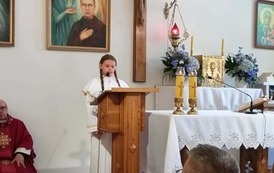 Psalm responsoryjny - uczennica Zuzanna Chabzda