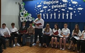 Jakub dziękuje nauczycielkom