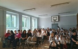 Widzowie podczas uroczystej akademii