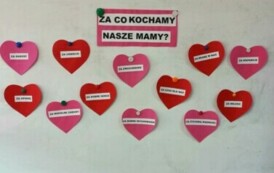 Tematem naszych zajęć było &bdquo;Za co kochamy nasze mamy&rdquo;.