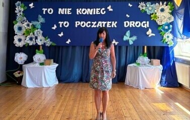 Otwarcie uroczystości przez panią dyrektor Joannę Modras - Nowacką.