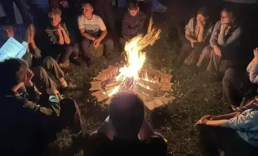 Biwak harcerski 5 Drużyny Harcerskiej "Płomień"